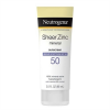 Neutrogena Sheer Zinc Mineral Sunscreen SPF 50 3oz / 88ml