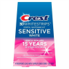 Crest 3D Whitestrips Dental Whitening Kit Sensitive White 28 Strips