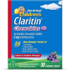 Claritin Children's 24 Hour Relief Indoor Outdoor Allergies 30 Chewable Tablets Grape Flavored