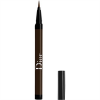 Christian Dior Diorshow On Stage Waterproof Liquid Eyeliner 781 Matte Brown 0.01oz / 0.55ml