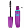 Maybelline The Falsies Volum Express Mascara 280 Blackest Black 0.25oz / 7.5ml 2 Packs