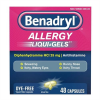 Benadryl Allergy Relief Liqui Gels 48 Capsules