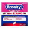 Benadryl Allergy Extra Strength 24 Tablets