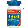 Advil Easy Open Arthritis Cap Pain Reliever Fever Reducer 200 Count Coated Tablets 2 Packs