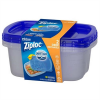 Ziploc Storage Containers 2 Deep Rectangle Containers 2.25 QT