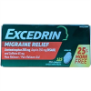 Excedrin Migraine Relief Pain Reliever Aid 125 Caplets