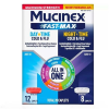Mucinex Fast Max Day and Night Cold and Flu Relief 20 Caplets