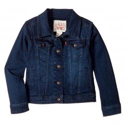 Levi's Little Girls' Trucker Jacket - Blue, 6X