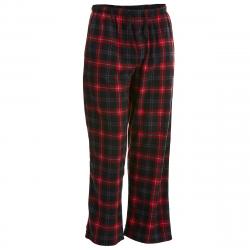 Gelert Men's Plaid Fleece Lounge Pants - Red, 3XL