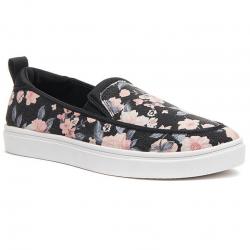 Rocket Dog Women's Savvy Floral Slip-On Shoes, BLACK