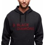 Black Diamond Men's Stacked Logo Hoody