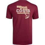Costa Del Mar Men's Scrimmage Ss T-shirt