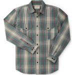 Filson Men's Washed Feather Cloth Shirt