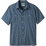 Mountain Khakis Men's Ace Indigo SS Shirt Polkadobby