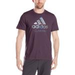 Adidas Men's Edo Logo Linear Tee Mineral Red