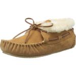 Minnetonka Women's Chrissy Slipper Cinnamon Suede