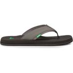 Sanuk Men's Beer Cozy 2 Sandals Charcoal