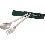 Snow Peak Titanium Fork and Spoon Set