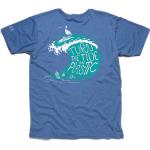 Costa Del Mar Ride The Wave  S/S T-Shirt Royal Heather