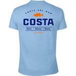 Costa Del Mar Men's Topwater Short Sleeve Light Blue