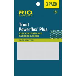 Rio Powerflex Plus Leader 3 Pack