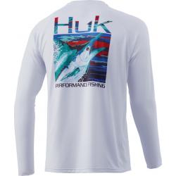 Huk Men's Vc Marlin Birght Long Sleeve