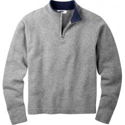 Mountain Khakis Men's Lodge 1/4 Zip Sweater Heather Grey