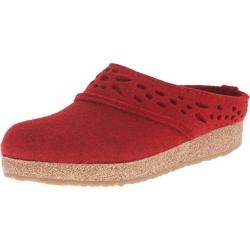 Haflinger Women's GZ Lacey Grizzly Clog Chili