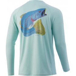 Huk Men's Vc Trout Bright Long Sleeve