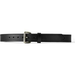 Filson 63205 1 1/4 inch Leather Double Belt Black