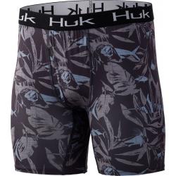 Huk Men's Ocean Palm Boxer Brief