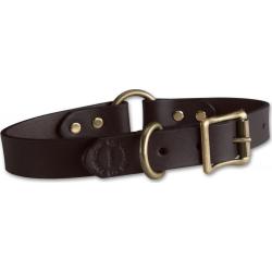 Filson 90101 Leather Dog Collar Brown