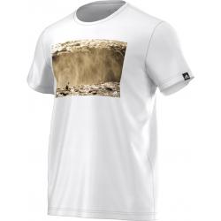 Adidas Men's Extreme Outdoor SS T-Shirt White