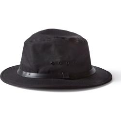 Filson 60015 Tin Cloth Packer Hat Black