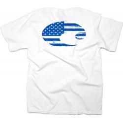 Costa Flag Short Sleeve T-Shirt White