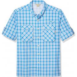 ExOfficio Men's Air Strip Check Plaid Long Sleeve Shirt