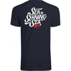 Costa Del Mar Men's Shining Sea Short Sleeve T-shirt