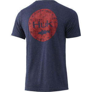 Huk Huk Men's Red Fish Badge Tee - $25.00 at Outland USA