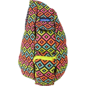 Image of Kavu Women's Rope Shoulder Bag Neon Montage