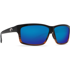 Image of Costa Del Mar Cut Sunglasses Coconut Fade/P Dk Gray Lenses