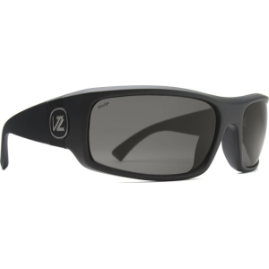 Image of Von Zipper Kickstand Sunglasses S.I.N.Black Satin/Grey