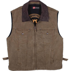 Image of Kakadu Traders Concealed Carry Kelly '' Vest Tobacco