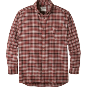 Image of Mountain Khakis Downtown Flannel Shirt Malbec
