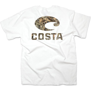 Image of Costa Del Mar Real Tree Max  Camo S/S Shirt White