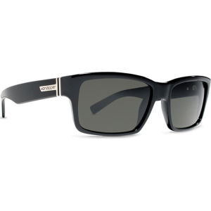 Image of Von Zipper Fulton Sunglasses Black Gloss/Grey
