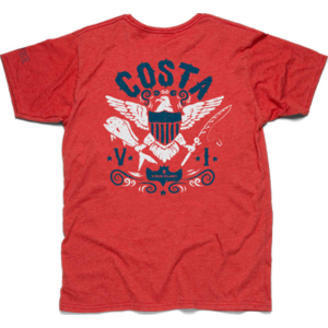 Image of Costa Del Mar Virgin Islands S/S T-Shirt Red Heather