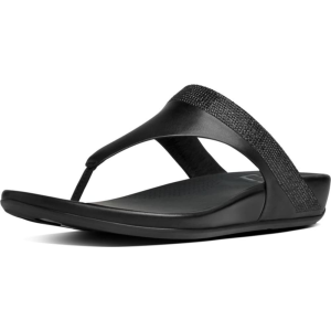 Image of Fitflop Women's Banda Leather Toe-Thong Sandals