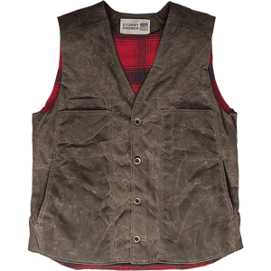 Image of Stormy Kromer The Waxed Button Vest With Lining