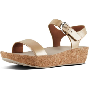 Image of Fitflop Women's Bon II Back-Strap Sandals- Iridescent Leather