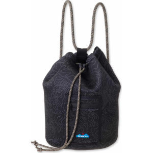 Image of Kavu Beach Day Backpack Black Topo